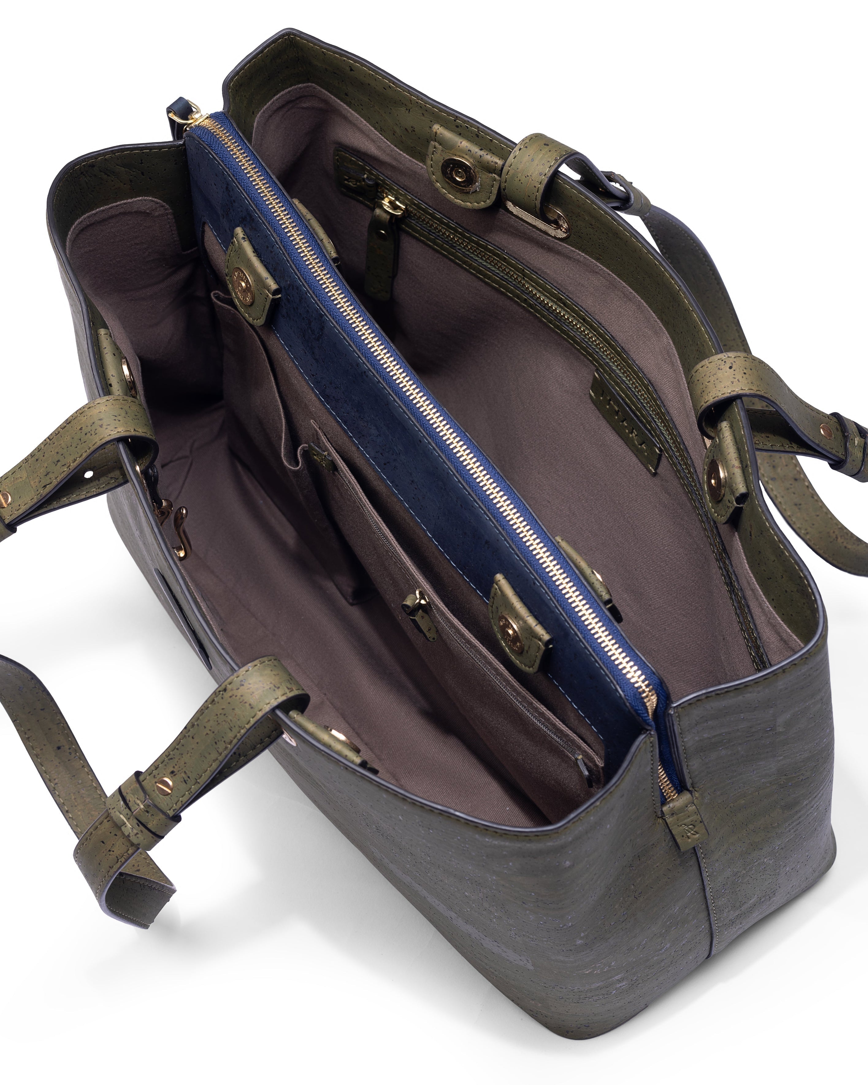 Ittara Closet Caryall Cork Tote with Optimal Compartments