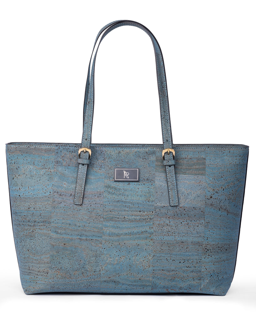 Ittara Kove Work – Spacious Cork Laptop Tote – Ittara Studio Pvt Ltd